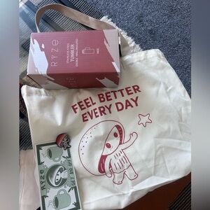 NEW Ryze Mushroom Coffee tumbler set